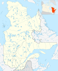 Lac des Pins is located in Quebec