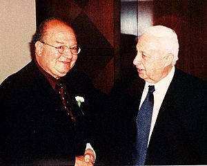 Gary Ackerman and Ariel Sharon