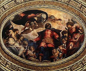 Jacopo Tintoretto - The Apotheosis of St Roch - WGA22492