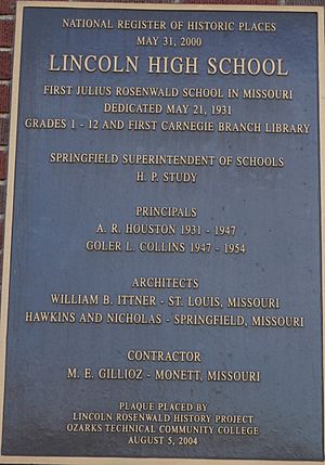 Lincoln School Plaque (cropped)