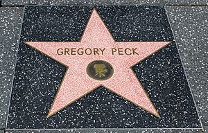 Los Angeles (California, USA), Hollywood Boulevard, Gregory Peck -- 2012 -- 4975