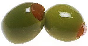 NCI 2 green olives