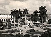 Parque De La Libertad en La Ciudad de Colón circa 1940