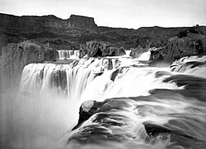 Shoshone Falls, Snake River, Idaho ppmsca.10072u