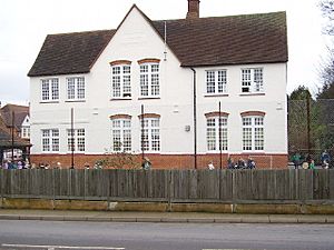 St.Joseph's Catholic Primary School, Dorking...looking East across Vincent Lane - geograph.org.uk - 108158