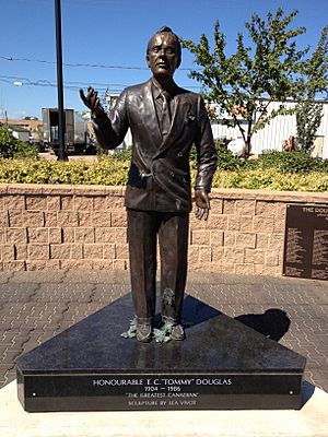 Tommy Douglas Statute, Saskatchewan, Canada