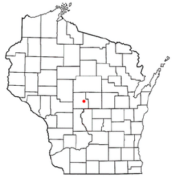 Location of Sigel, Wood County, Wisconsin