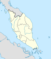 WMKK is located in Peninsular Malaysia
