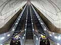 Wheaton station long escalator 03