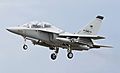 Aermacchi M-346 (code MT55219) arrives RIAT Fairford 13July2017