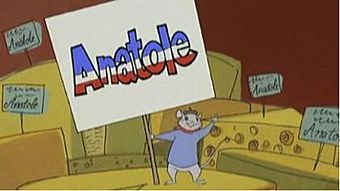 TV series title card featuring the mouse, Anatole