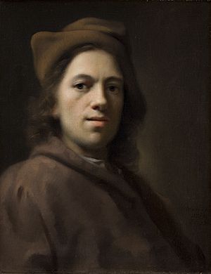 Balthasar Denner self-portrait 1719