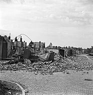 Bezuidenhout after the bombing, June1945