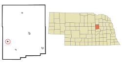 Location of Primrose, Nebraska