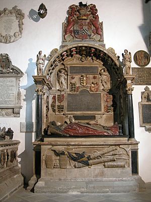 Earl of Totnes tomb