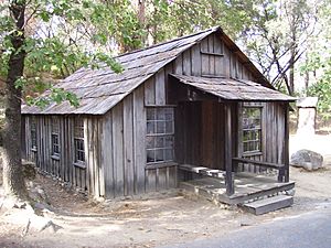 James Marshall cabin in Coloma California