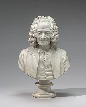 Jean-Antoine Houdon, Voltaire, 1778, NGA 1266