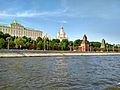 Moscow River near the Kremlin walls