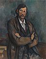 Paul Cézanne, c.1899, Homme aux bras croisés (Man With Crossed Arms), oil on canvas, 92 x 72.7 cm, Solomon R. Guggenheim Museum