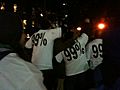 We are the 99% t-shirts at Occupy Wall Street