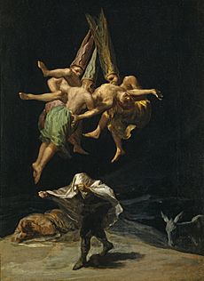 Witches Flight Goya