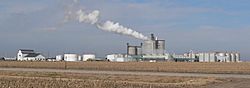 Flint Hills ethanol-production plant near Fairmont