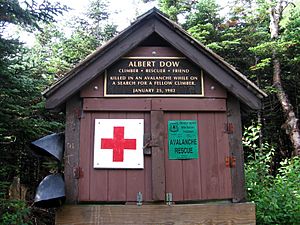 First Aid cache on Mt Washington