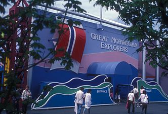 GREAT NORWEGIAN EXPLORERS PAVILION AT EXPO 86, VANCOUVER, B.C.
