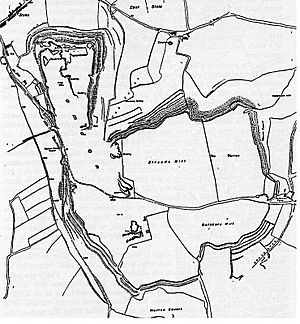 Ham Hill Somerset Map
