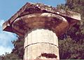 Hera-tempel - Dorisch kapiteel