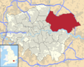 London Wikivoyage city regions maps - East London