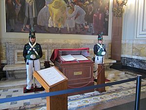 Palacio Legislativo-Guardia Militar