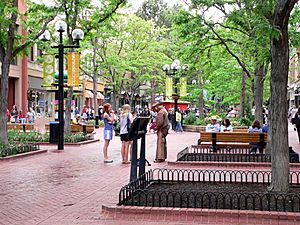 Pearl Street Mall in downtown Boulder