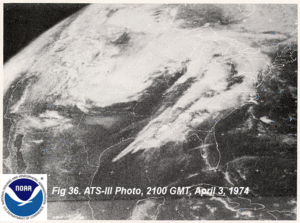 Satellite Super Outbreak 1974-04-03 21 GMT