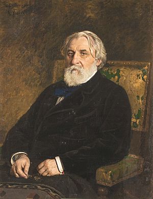 Turgenev, in 1874