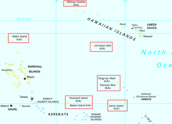 Location of Saint Marina Islands