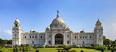 Victoria Memorial situated in Kolkata