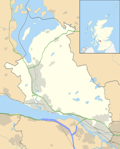 Faifley is located in West Dunbartonshire