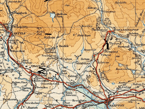 Airedale 1922 OS Map