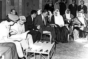 Arab leaders at a Summit in Cairo