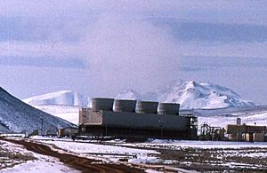 Beowawe geothermal power plant, 1996