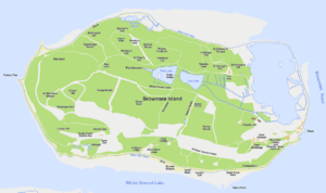 Brownsea Island OS OpenData map