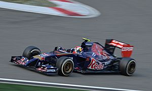 Daniil Kvyat 2014 China Race