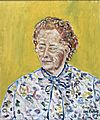 Gertrude Elion. Oil painting by Sir Roy Calne, 1990. Wellcome L0024105