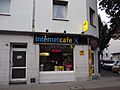 Internetcafe and sub post office in Germany