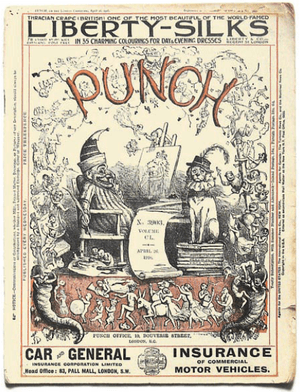 Punch magazine cover 1916 april 26 volume 150 no 3903
