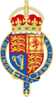 Royal Arms of the United Kingdom (Crown & Garter) (2022).svg