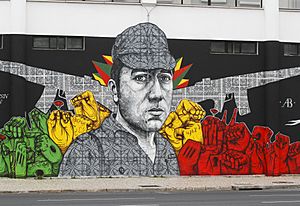 Salgueiro Maia graffiti