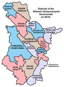 Silemani governorate 2015
