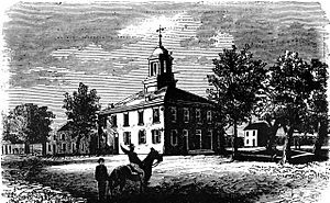 St Landry Parish Courthouse at Opelousas during the Civil War